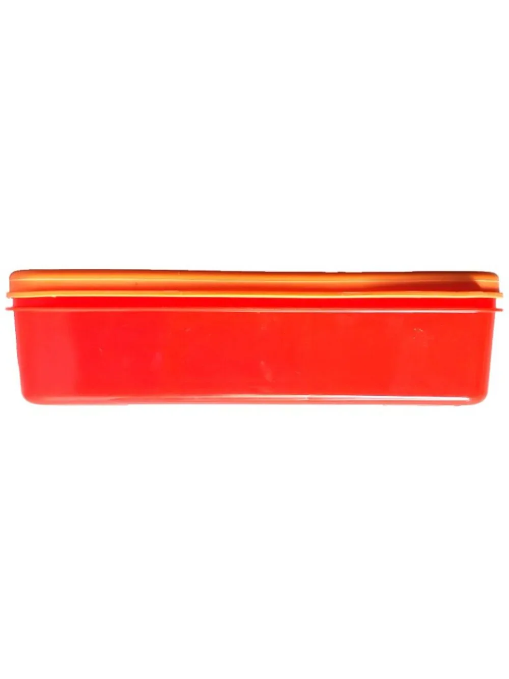 Fit & Fresh 4 Pc Bento Meal Carrier Red 2 Snap In Ice Packs 3 Section w Lid NEW